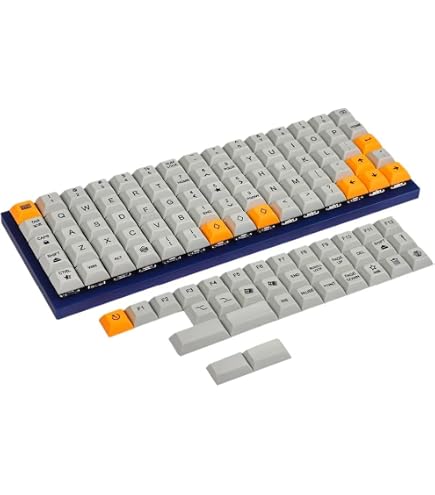 Amazon | NC 75キー DSA PBT ダイサブキーキャップ オーソリニア
