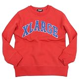 XLARGE KIDS サガラワッペントレーナー アカ(10) 110