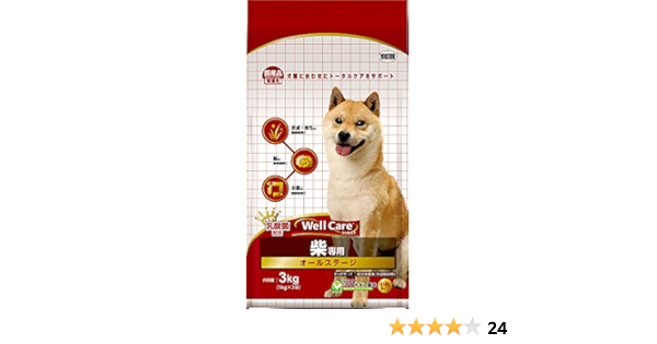 Amazon Co Jp ウェルケア ドッグフード オールステージ 柴専用 3キログラム X 1 ペット用品