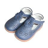 SSJH ベビーシューズ 子供靴 キッズ 女の子 ガールズ　花 本革 春 秋 マジックテープ 耐磨 軽量 滑り止め 可愛 素敵 おしゃれ 通園 通学 七五三 結婚式 発表会 お出かけ ブルー