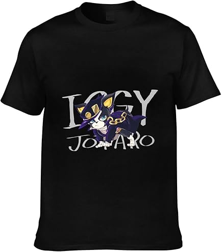 Amazon.co.jp: ジョジョの奇妙な冒険 Tシャツ イギー 半袖 夏服 肌着
