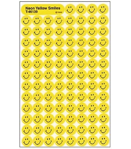 スマイル品 Amazon.co.jp: ニコニコシール 超ミニスマイル黄 ZC276│シール