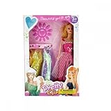 Kole Fashion Doll with Dresses & Artificial Nails [並行輸入品]