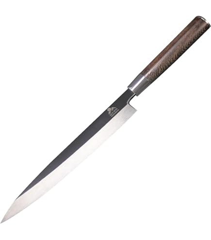 Amazon｜正広 ステンレス和包丁 柳刃 240mm 左用 10663 シルバー｜柳刃