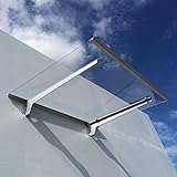 ひさしっくす　おしゃれ庇　ひさし　TAモデル120クリアｘシルバー
