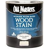 古いMasters 210279 78304 QT PicklingホワイトWater Based木製Stain