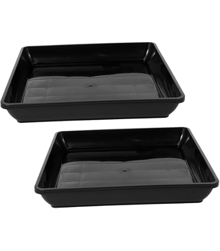 Amazon | 大和プラスチック 鉢・プランター 盆栽皿DX 15号 467×347×H20