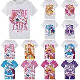 [PNBZLYHN] Tシャツ ひろがるスカイ！プリキュア 半袖 ラ ましろ ツバサ あげは ひろプり インナーシャツ グッズ 日常服 夏服 コスプレ衣装 カジュアル 記念シャツ コスチューム 柔らかい 肌着 男女兼用 プレゼント (6XL,13) [並行輸入品]