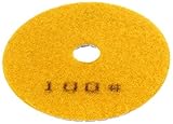 DealMux 100グリット石ポリッシャーダイヤモンド研磨パッド、15x100x4mm、イエローグレー