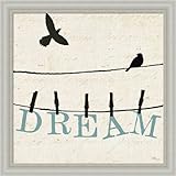 Bird Talk IV、Pela Studio Dream Signアートプリント入り 12  x 12  Inch