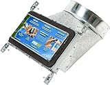 Speedi-Boot SBH-4126 NB 4-Inch Width by 12-Inch Length to 6-Inch Diameter 90-Degree Register Vent Bo
