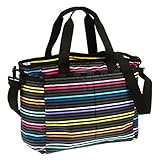 (レスポートサック)LeSportsac 7532 RYAN BABY BAG ライアンベビーバッグ D435 レストライプブラック ショルダーバッグ マザーズバッグ 取寄商品 [並行輸入品]