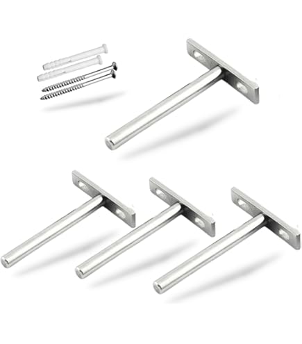Amazon | レジプロb 棚受け金具 4本セット フローティング隠し
