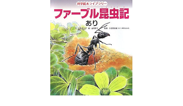 ファーブル昆虫記 あり 科学絵本ライブラリー 小林 清之介 政雄 久保田 恵子 金尾 本 通販 Amazon