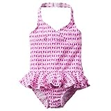 カーターズ Carter's ベビー 水着 ワンピース 紫外線カット UPF50+ Carter's Printed Ruffle Swimsuit 12M (72-78cm)