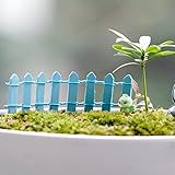 Ochine　ドールハウス　フェンス　ミニチュア 木製フェンス　ガーデン 装飾品　デザイン小物　アクセサリー　雑貨　鉢植えの装飾　庭の装飾　室内の装飾　癒し　マイクロ　20個セット　11色が選べる