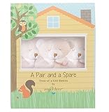 Angel Dear Three of A Kind Blankie Pink Bear [並行輸入品]