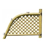 プラスチック光悦寺垣　ひしぎ　幅5尺　W150cm×H110cm