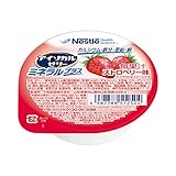 Nestle(ネスレ) アイソカル ゼリー ミネラルプラス ストロベリー味 66g×24個セット (ビタミンD カルシウム ゼリー 介護食 栄養補助食品)