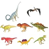 フィギュア 恐竜 ダイナソー フィギュア 8体セット 対象年齢 ６歳以上 ミニチュア フィギュア リアル 恐竜 アニマル おもちゃ 玩具 ごっこ遊び 人形遊び コンパクト アーテック