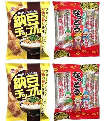 Amazon | 【茨城限定品】納豆好きのためのなっとうスナック3種類セット