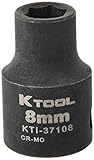 KTI kti37108インパクトソケット（メトリック3 / 8 Dr 8 M )
