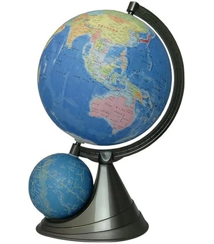 親と子と地球 Amazon | レイメイ藤井 地球儀 全回転 土地被覆タイプ 30cm