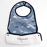 gelato pique ジェラートピケ カーモチーフ baby お食事スタイ pbgg175745 BLUE F