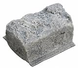 DekoRRa製品400-CG人工ブロックエッジングキットとツリーリング - コテージグレー