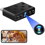小型カメラ 隠しカメラ wifi 小型 スパイカメラ USB接続式 1080P画質 暗視機能 128GB対応 常時録画 ループ録画 動体検知 小型監視カメラ 小型防犯カメラ 長時間録画/録音 日本語取扱付き