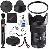 Sigma 18 – 35 mm f / 1.8 DC HSM Artレンズfor Canon # 210101 +レンズペンクリーナー+マイクロファイバークリーニングクロス+レンズCapkeeper +デラックスクリーニングキット+柔軟な三脚バンドル(インターナショナルモデル保証なし