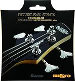 Ibanez IEBS 4 Coated Nickel Wound Mikro Bass Guitar Strings (IEBS4CMK