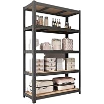 Amazon｜収納棚 収納タンス スチールラック 倉庫用 大型ラック