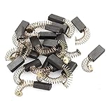 uxcell モーター炭素ブラシ　14.5x8.5x5mm　電動道具用　10ペア