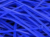4 Inch Dark Blue Miniature Nylon Cable Tie - 100 Pack [並行輸入品]