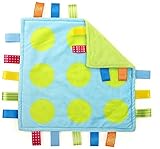 HKH 布 おもちゃ ベビー 知育 玩具 赤ちゃん (青ドット)