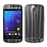 GALAXY NEXUS SC-04D 専用 デコ シート decotto 外面セット 【シルキーダークグレー柄】