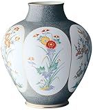 香蘭社 梅菊牡丹 花瓶 CH754-NZB10