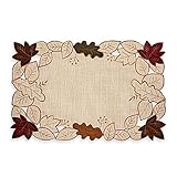 Fall Foliage Placemat, your table is transformed into a nature-inspired landscape of food and wine, 