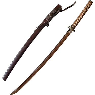 薄刃 居合練習用刀 黑鞘 鞘付き長さ104cm 鞘抜き重さ