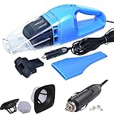 12 V 120 W Multi-Usage 自動バン Office Home ハンドヘルドウェット＆ドライバキュームクリーナーブルー