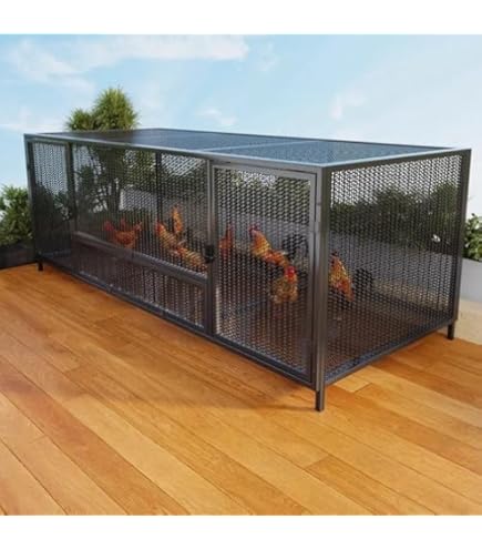 Amazon.co.jp: ニワトリ小屋 キット カバー付きで持ち運び可能 卵