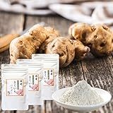 博屋 きくいもパウダー 国産 無着色 無香料 砂糖不使用 菊芋 粉末 乾燥 イヌリン チャック袋入 (きくいも, 80g x 3)