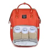 おむつバッグバックパック、大容量Nappy Changingバックパック多機能旅行バックパック防水ユニセックスベビーおむつトートバッグfor Baby Care MommyバッグDadリュックサック 