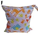 Nice Days（ナイス　ディズ） おむつポーチ おむつバッグ 防水ポーチ 可愛い 抗菌 消臭 マルチ収納 お出かけ 温泉 スポーツ 大活躍 (6#)