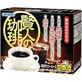 オリヒロ 機能性表示食品 賢人の珈琲 135g（4.5gx30本）x6個ｾｯﾄ