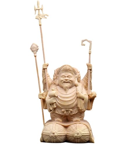 福神　厨子入　大黒天尊像　仏像 Amazon｜是空 大黒天 厨子入りの仏像(金古美仕上げ)＿御守り本尊 イSム