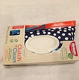 ハギーズ（Huggies）クラッチ クリーン（Clutch'n'Clean) お尻ふき携帯用ポーチ 32枚入 (ネイビードット) [並行輸入品]