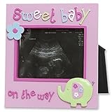 Baby girl sonogram photo frame by Baby Essentials