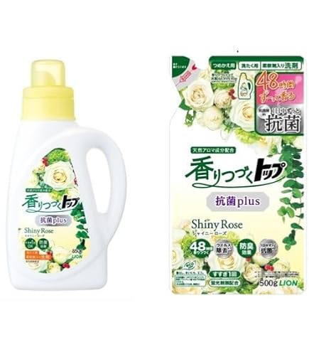 Amazon | 【まとめ買い】香りつづくトップ 抗菌プラス Shiny Rose
